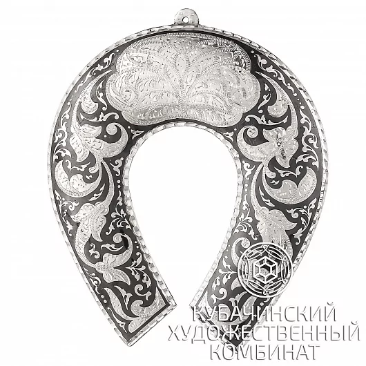 Подкова серебряная