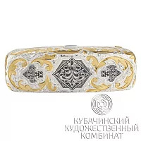 Футляр серебряный для очков 