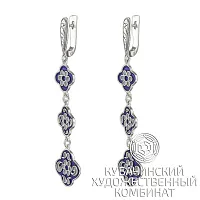 Серьги из серебра 925 пробы