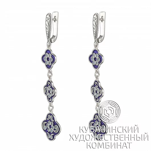 Серьги из серебра 925 пробы