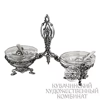 набор для специй из серебра 925 пробы