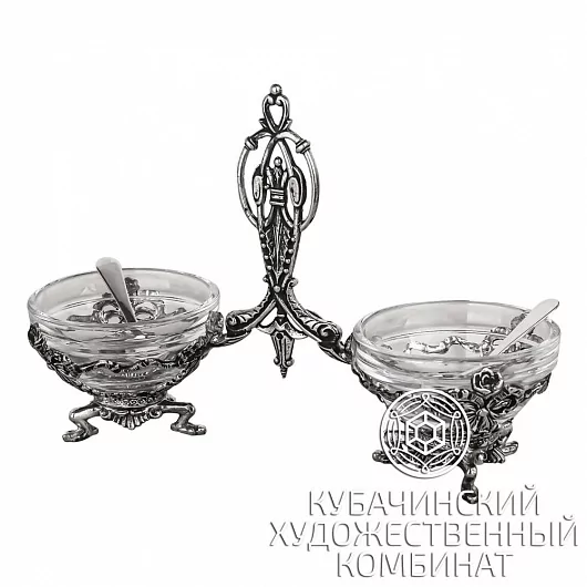 набор для специй из серебра 925 пробы