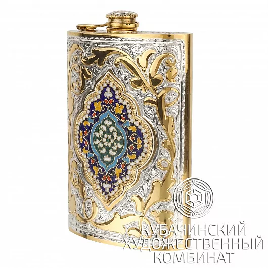 Фляга из серебра на 210 мл