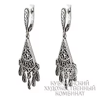 Серьги из серебра 925 пробы