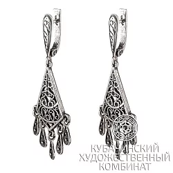 Серьги из серебра 925 пробы