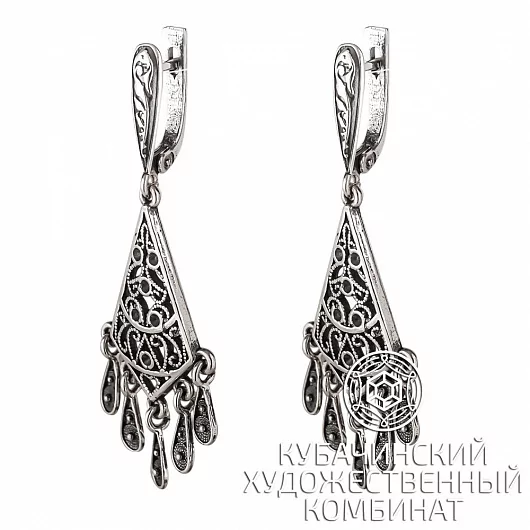 Серьги из серебра 925 пробы