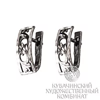 Серьги из серебра