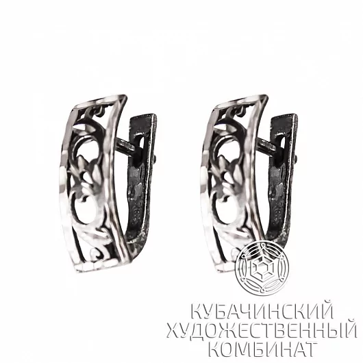 Серьги из серебра