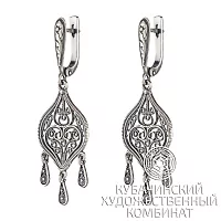 Серьги из серебра 925 пробы