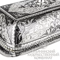 Масленка из серебра 
