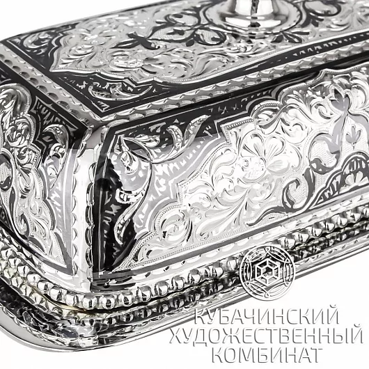 Масленка из серебра 