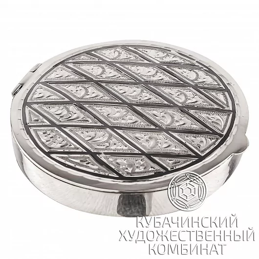 Таблетница из серебра