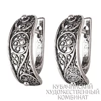 Серьги из серебра 925 пробы