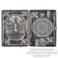Пепельница серебряная