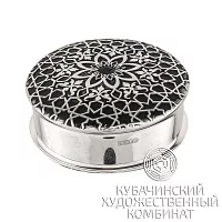 Таблетница из серебра