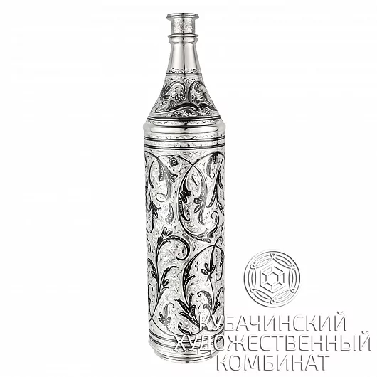 Бутылка из серебра на 730 мл