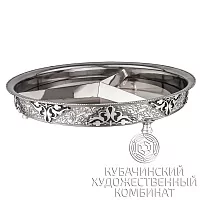 Менажница из серебра