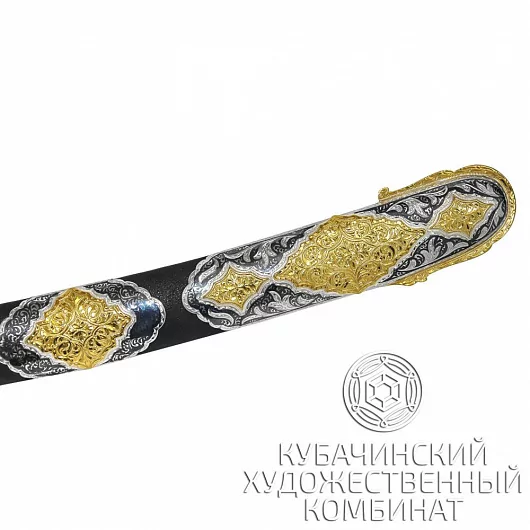 Сабля ручной работы из серебра