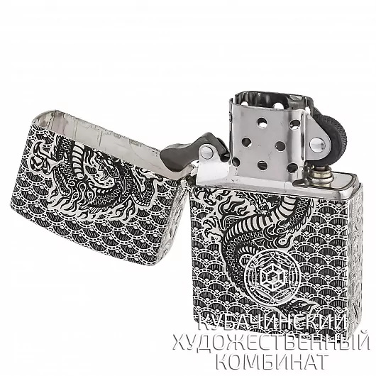 Зажигалка из серебра