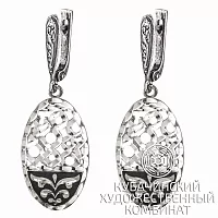 Серьги из серебра 925 пробы
