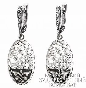 Серьги из серебра 925 пробы