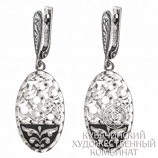 Серьги из серебра 925 пробы