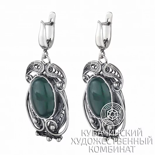 Серьги из серебра 925 пробы