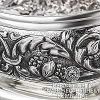Конфетница серебряная 925 пробы 