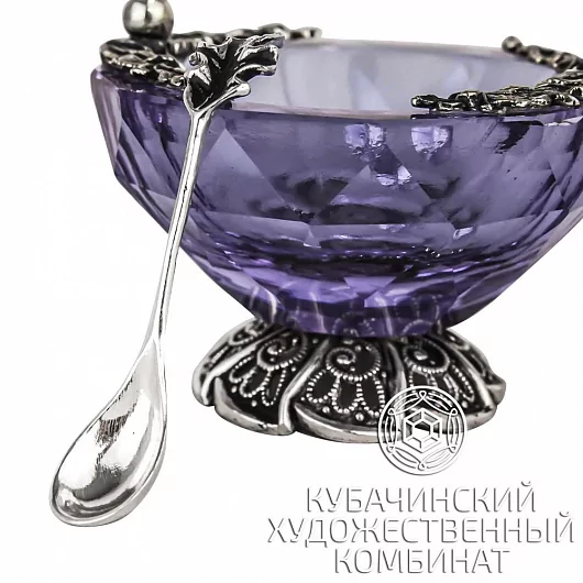 Солонка серебряная 925 пробы