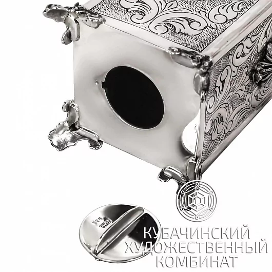 Копилка серебряная 925 пробы
