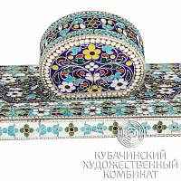 Настольный набор из серебра