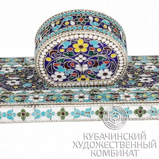 Настольный набор из серебра