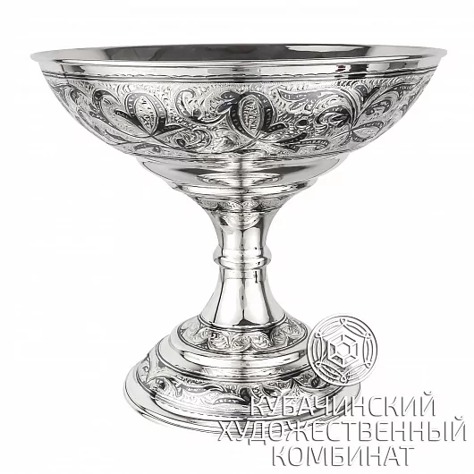 Фруктовница из серебра
