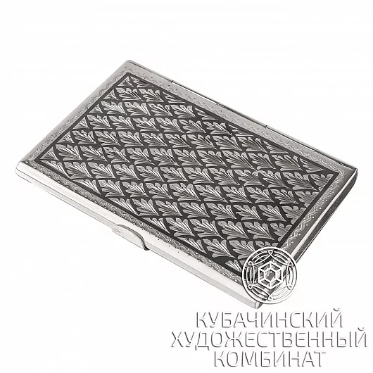 Визитница из серебра