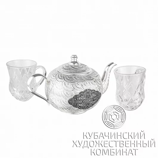 Чайный набор из латуни на 700 мл