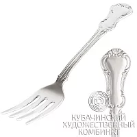 Вилка десертная из серебра 925 пробы