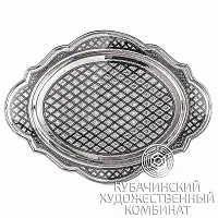 Поднос из серебра