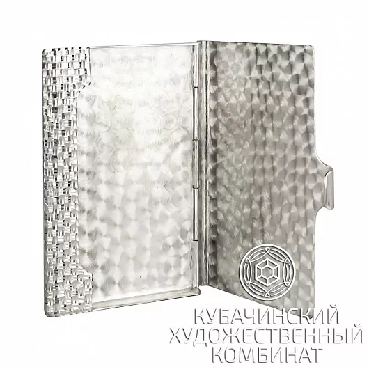 Визитница из серебра 