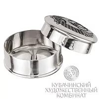 Таблетница из серебра