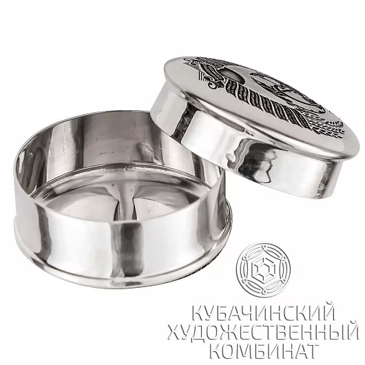 Таблетница из серебра