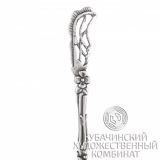 Вилка для лимона из серебра 925 пробы