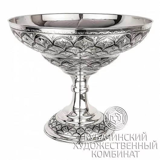 Фруктовница серебряная 