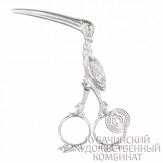 Щипцы из серебра 925 пробы