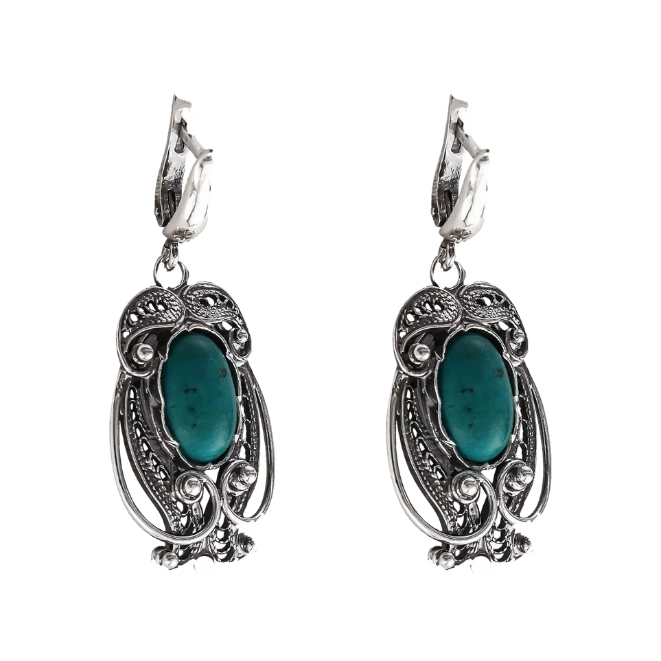 Серебряные серьги