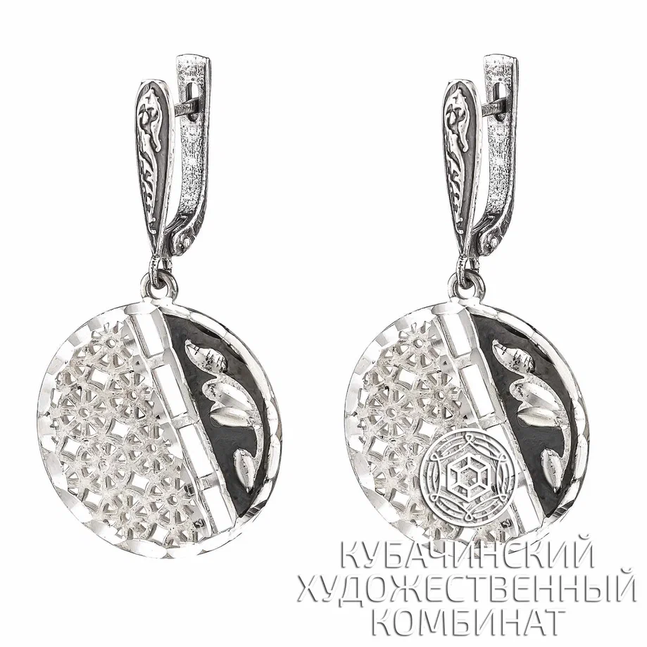 Серебряные серьги в подарок девочке